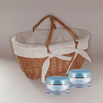 Meerwasser Kosmetik F.Teebken - Gesichtspflege Set + Wellnesskorb